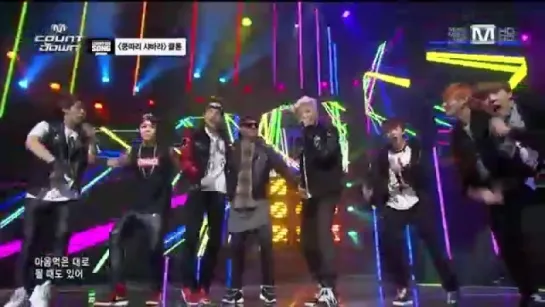 [1080p HD] 120227 BTS - Kung Ddari Sha Bah Rah _Special Stage