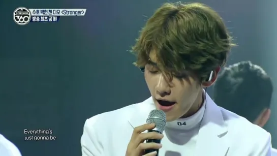 Baekhyun, Chen, D.O, Suho - Stronger @ Star Show 360 160919