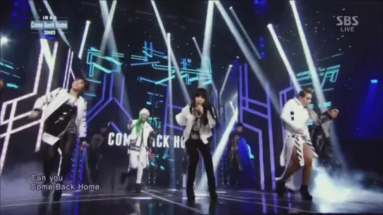 2NE1-COME BACK HOME @ Inkigayo