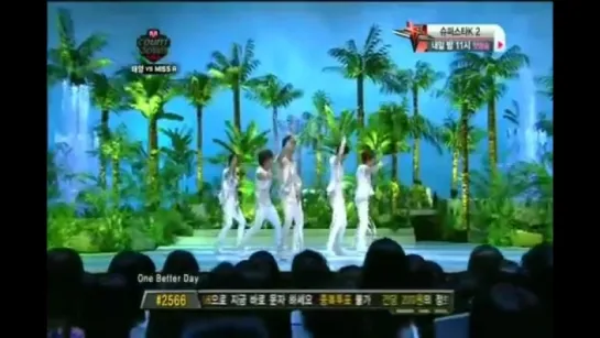 [100722] MBLAQ - One Better Day LIVE (Comeback Stage)