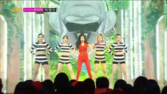 [Comeback Stage] HyunA(4minute) - RED, 현아(포미닛) - 빨개요, Show Music core 20140726