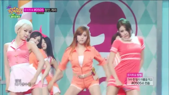 [Comeback Stage] AOA - Short Hair, 에이오에이 - 단발머리, Show Music core 20140621