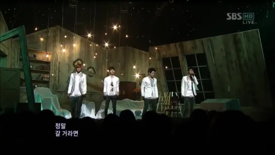 [100221] 2AM - Cant Let You Go Even If I Die (Live)