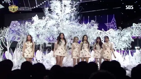 Lovelyz - Twinkle @ Inkigayo 171119