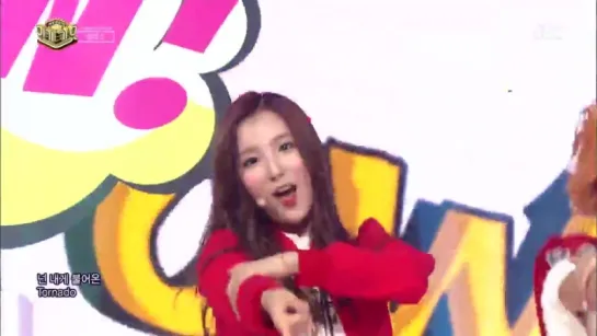 Elris - Pow Pow @ Inkigayo 170924