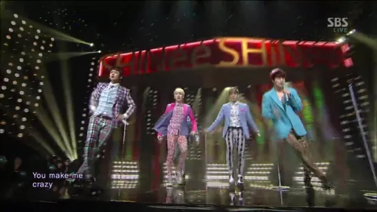 샤이니 (SHINee) [Dream girl] @SBS Inkigayo 인기가요 20130331