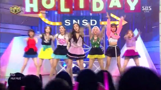 Girls Generation - Holiday @ Inkigayo 170813