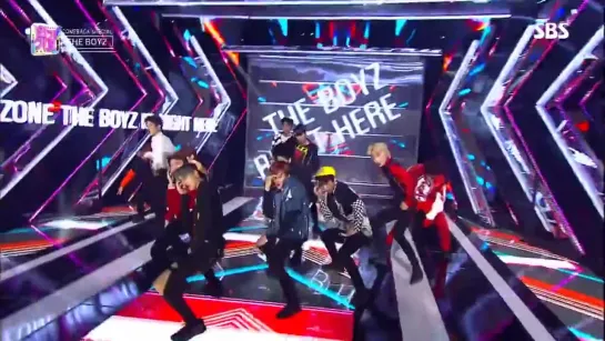 The Boyz - Right Here @ Inkigayo 180909