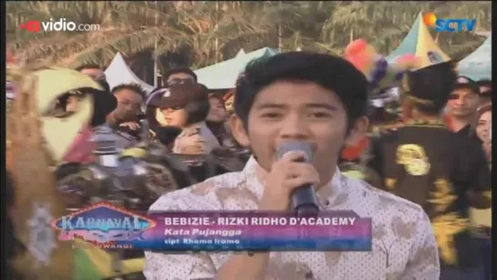 Bebizie dan Rizki Ridho DAcademy - Kata Pujangga (Live on Karnaval Inbox Banyuwangi)