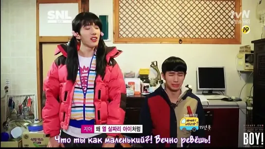 2AM "Dad, where are you going?" PARODY SNL Korea (720p) rus sub