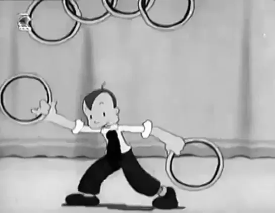 Советский мультфильм, выпущенный в 1940 г. "И мы на олимпиаду" | Cartoon "And we Olympics" (1940)