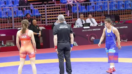 Women's Wrestling 65kg - Ukrainian Beauty's Memorable Pin {16.12.2022}