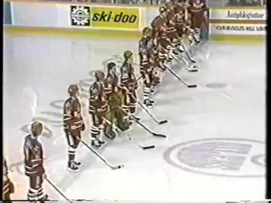 1985 Edmonton Oilers (Canada) - CSKA (Moscow, USSR) 3-6 Friendly hockey match (Super Series)