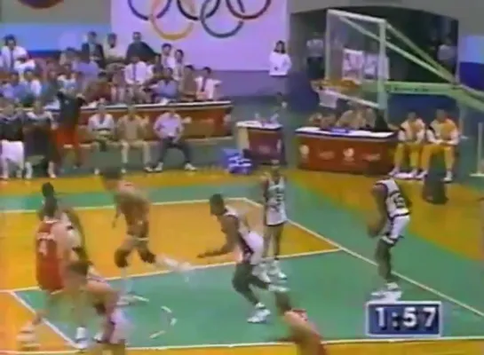 1988 Olympics Basketball Semifinal USA 76 USSR 82