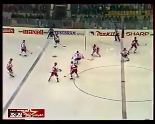 1986 USSR - USA 5-1 Ice Hockey World Championship, full match