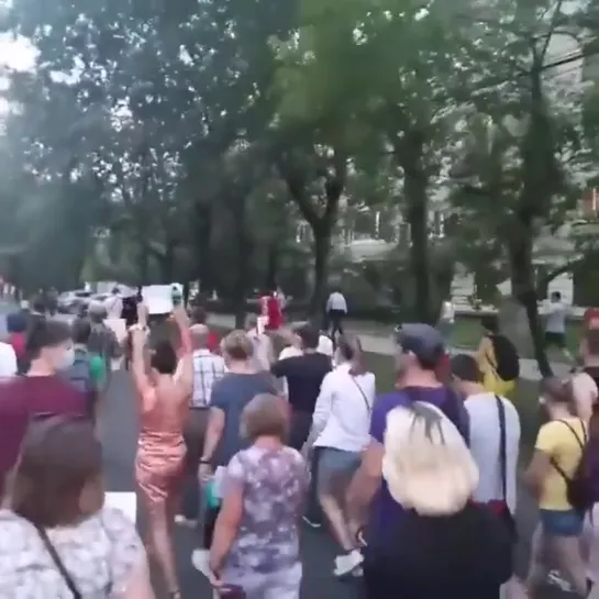 Хабаровск просит поддержки страны👍 {23.07.2020}