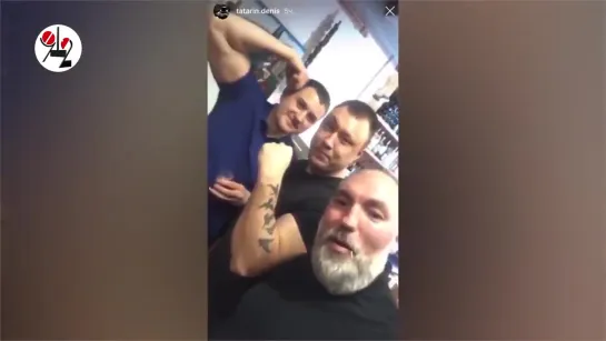 На банкете силовиков кричали "Жизнь ворам" и "АУЕ". Real video {13.02.2020}