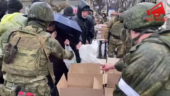 Уничтоженная техника ВСУ в Мелитополе после перехода под контроль ВС РФ {6.03.2022}