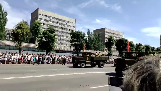 Луганск. Парад Победы. Парад военной техники. (24 июня 2020)