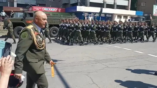 Луганск. Парад Победы 75 лет. {24.06.2020}