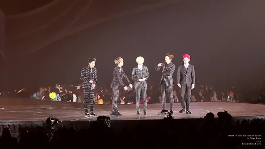 150314/15 SHINee Japan Arena Tour "I'm Your Boy" In Tokyo Dome (шутят на сцене)