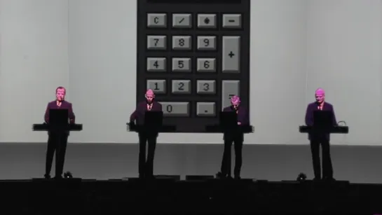 Kraftwerk - Pocket Calculator (Live 2005 HD)