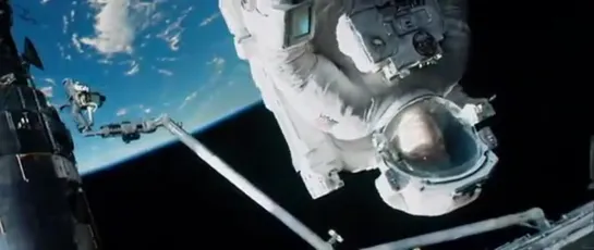 Отрывок из фильма Гравитация _ Gravity (2013) _ Встреча в космосе с обломками►fi