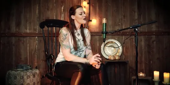 Floor Jansen - Alone.  Heart cover