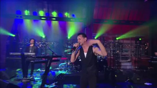 Depeche Mode - Heaven (Live on Letterman 2013 HD)