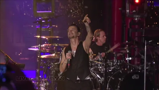 Depeche Mode - Enjoy The Silence (Live on Letterman 2013 HD)