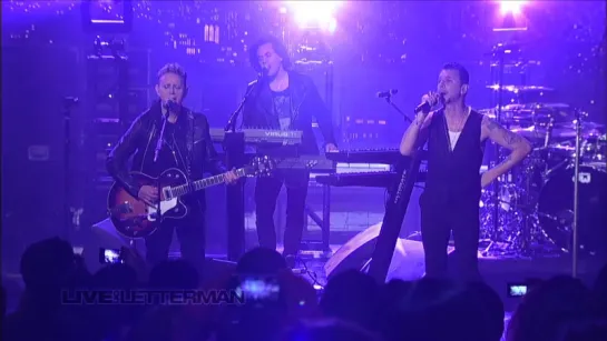 Depeche Mode - Personal Jesus (Live on Letterman 2013 HD)