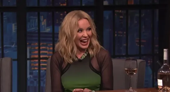 Kylie Minogue At Late Night With Seth Meyers (06.06.2022)