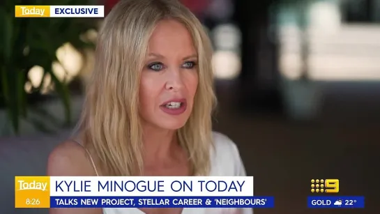 Kylie Minogue Today Show Australia Interview (23.05.2022)