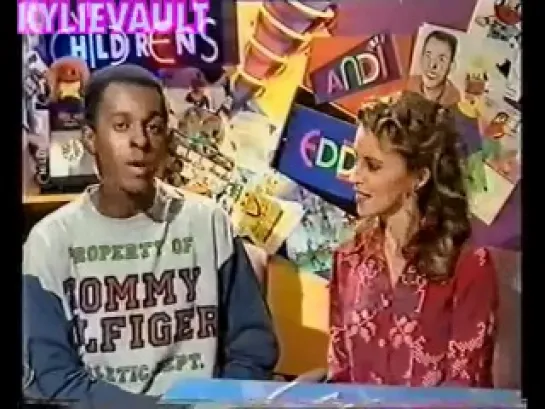 Kylie Minogue CBBC Broom Cupboard Interview (1992)