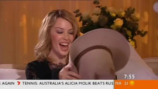 Kylie Minogue Sunrise Interview (2004)