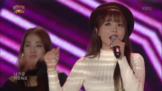 Hong Jin Young - Battery of love .[Open Concert 2016.11.13]