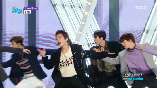 181215 EXO - Love Shot  @ Music core