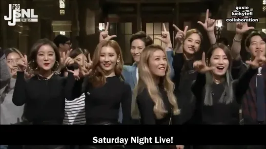 [151010] Wonder Girls на SNL Korea (Выступление + интервью) [русс. саб]