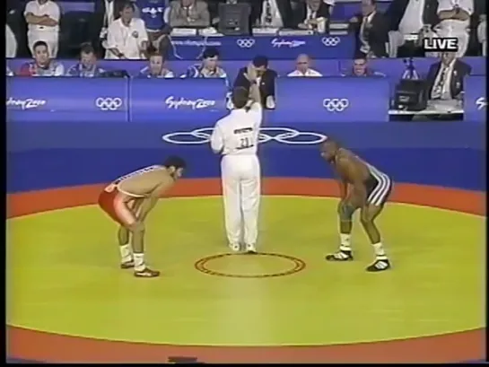 2000 Sydneys Olympic 85kg Final / Saitiev Adam (RUS) vs Romero Yoel (CUB)