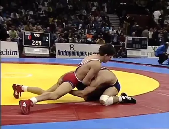 Zeke Jones (USA) vs Valentin Jordanov (BUL) - 1991 World Championships