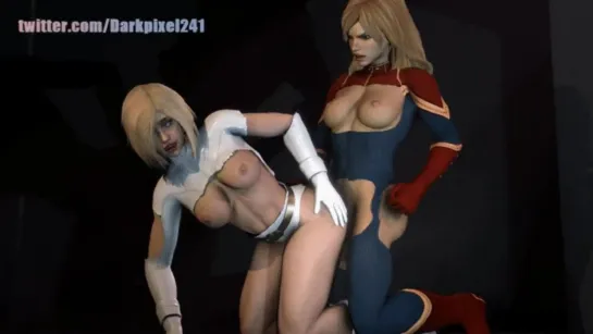 Captain Marvel _ Ms. Marvel - Ultimate Hentai