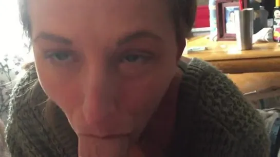 Real Mom Awesome effort Blowjob