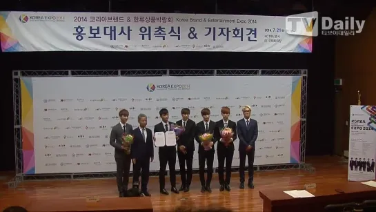 VIXX & So In Guk appointed as ambassadors for 2014 KBEE in Sao Paulo (Brazil) [2]