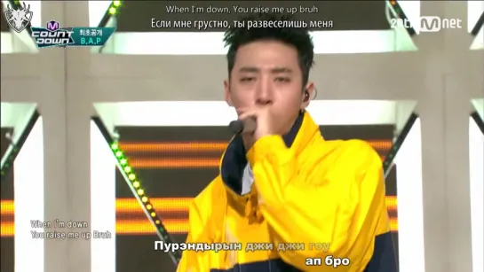 [КАРАОКЕ] B.A.P - Be Happy рус. суб./рус саб