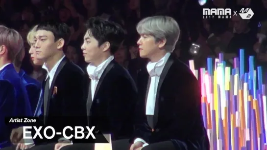 171201 EXO-CBX artist Zone @2017 MAMA in Japan