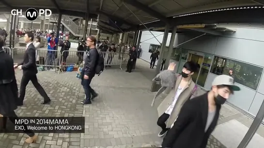 141202 EXO, welcome to Hong Kong for 2014 MAMA