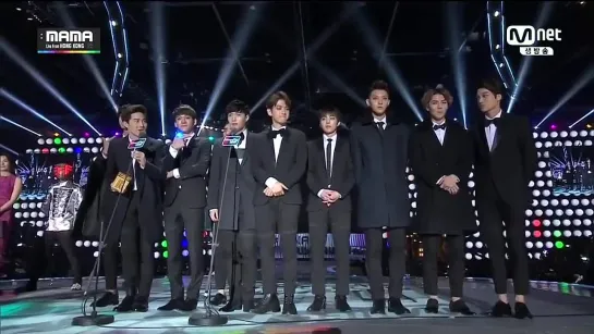 141203 Artist of the Year in Asia  @ MAMA 2014