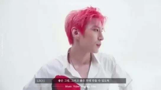 [VID] 180731 VIXX LEO 빅스 레오 LEO 1st MINI ALBUM CANVAS TouchAndSketch MV Making Film 2