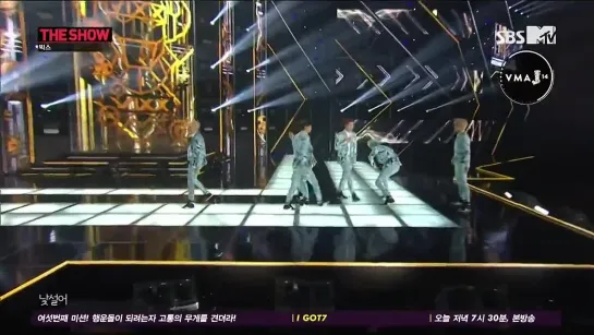 140624 VIXX - Eternity @ SBS MTV The Show