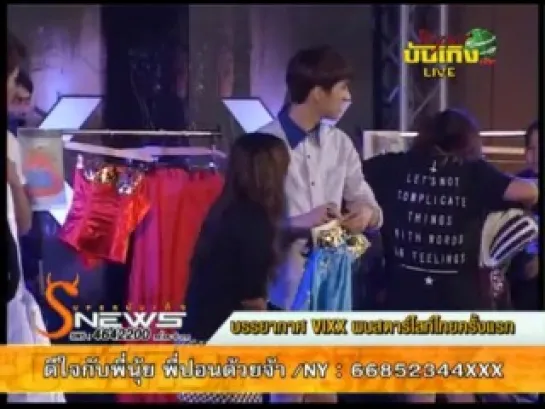 130921 Super Entertainment (Thai TV) : 2013 Bangkok's Starlight with VIXX